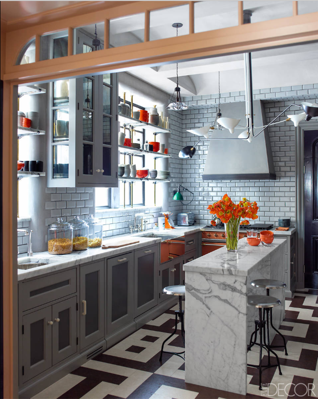 Gambrel NYC kitchen